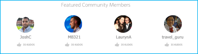 Barclays Travel Community Highlighting Active Members